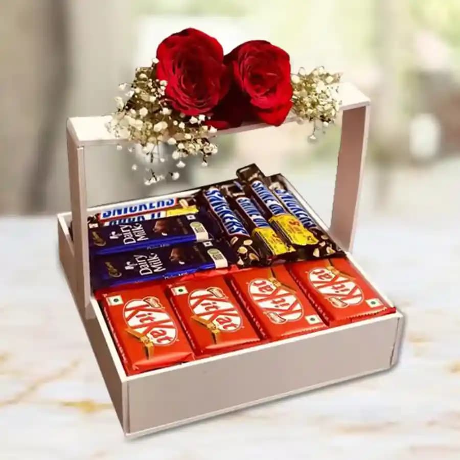 Exotic Chocolicious Gift Basket