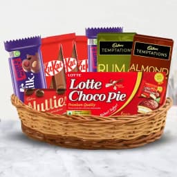 Luxury Chocolate Indulgence Gift Basket 1