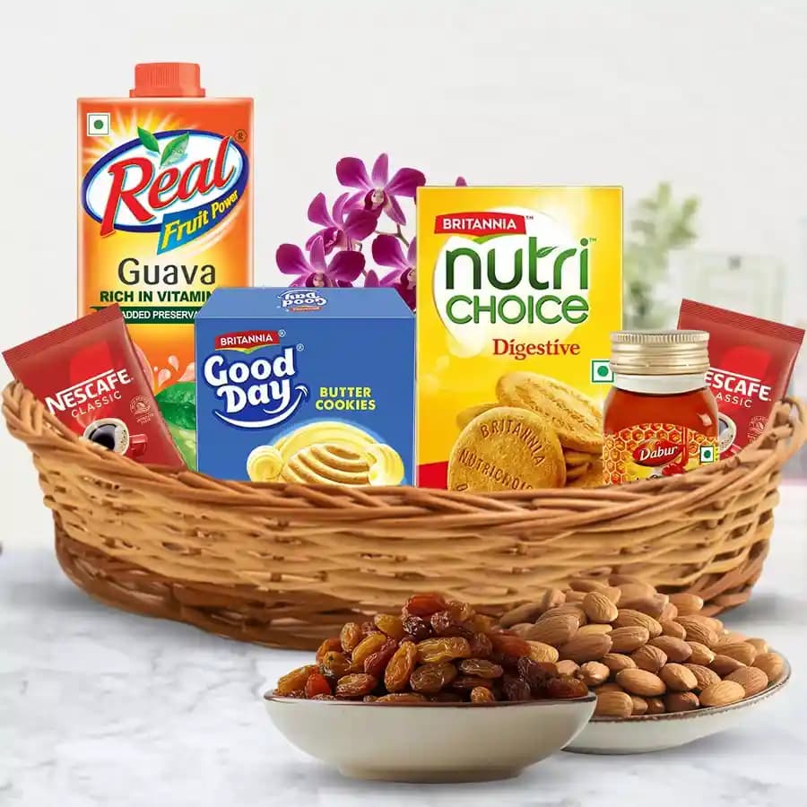 Gift Hamper of Assorted Healthy Gourmets