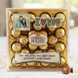 Ferrero Rocher Magic with Personalized Pic 1