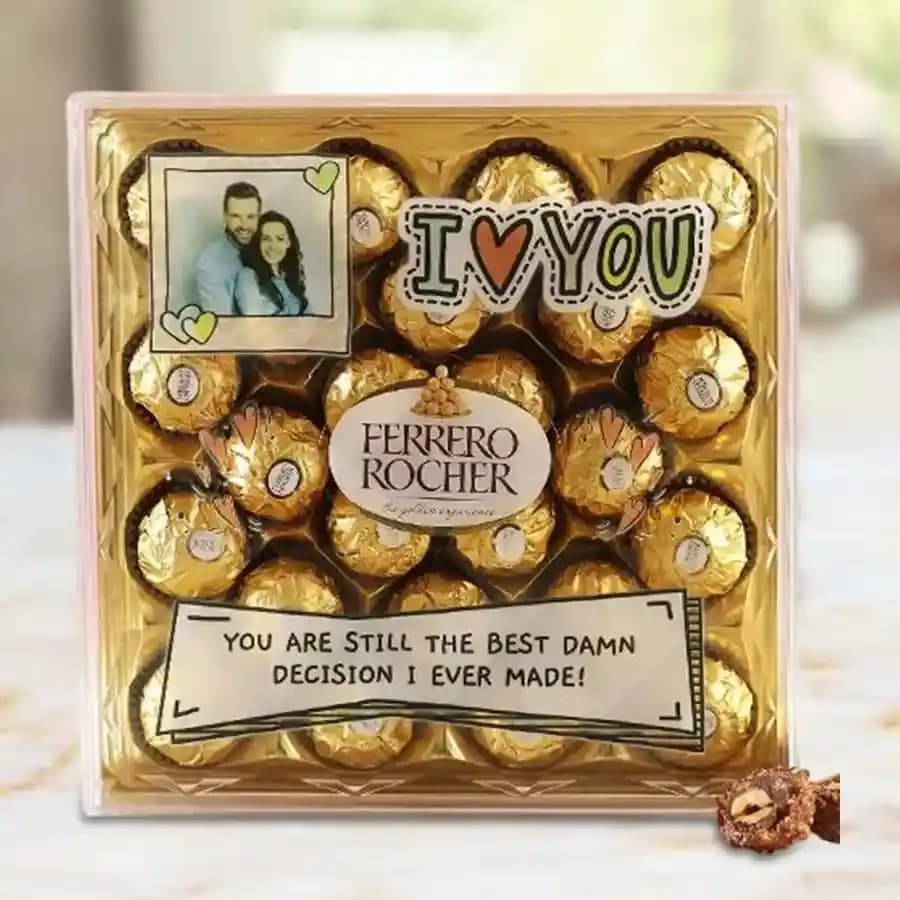 Ferrero Rocher Magic with Personalized Pic