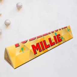 Customized Name Swiss Toblerone Chocolate Bar 1