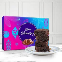 Appetizing Brownies with Cadbury Celebrations 1