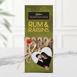 Lavish Personalized Photo Temptation Rum n Raisins Chocolate 1