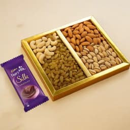 Dry Fruits with Cadbury Silk Chocolate 1
