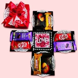 Amazing Single Layer Chocolate Explosion Box 1