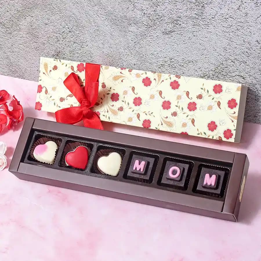 Beautiful Mothers Day Surprise Chocolate Box