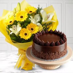 Joyful Blooms and Chocolate Delight 1