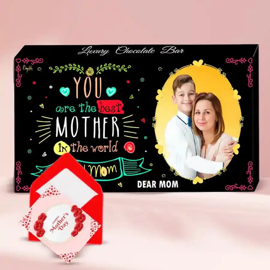 Best Mom Personalize Chocolate Treat