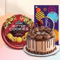 Delectable Combo of Cadbury Celebration N Cake with Butter Cookies 1