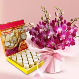 Gourmet Badam Katli with Orchid Bliss 1