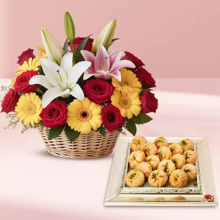 Sweets & Petals: Balushahi Delight