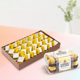 Bikanervalas Delight: Kaju Kesar & Ferrero Indulgence 1