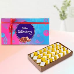 Kaju Kesar Delight with Cadbury Chocolate 1