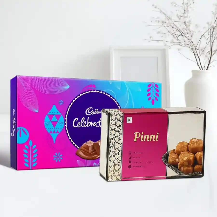 Pinni with Cadbury Celebration
