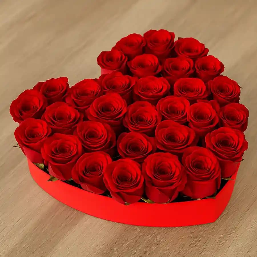 Romantic Rose Symphony with Assorted Chocolates