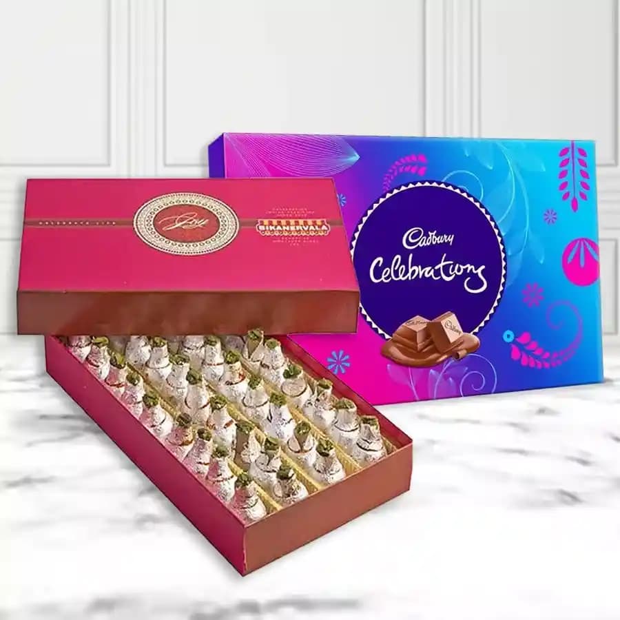 Bikanervala Kaju Kalash with Cadbury Celebration
