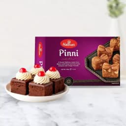 Bikanervala Pinni Special with Chocolate Pastry 1