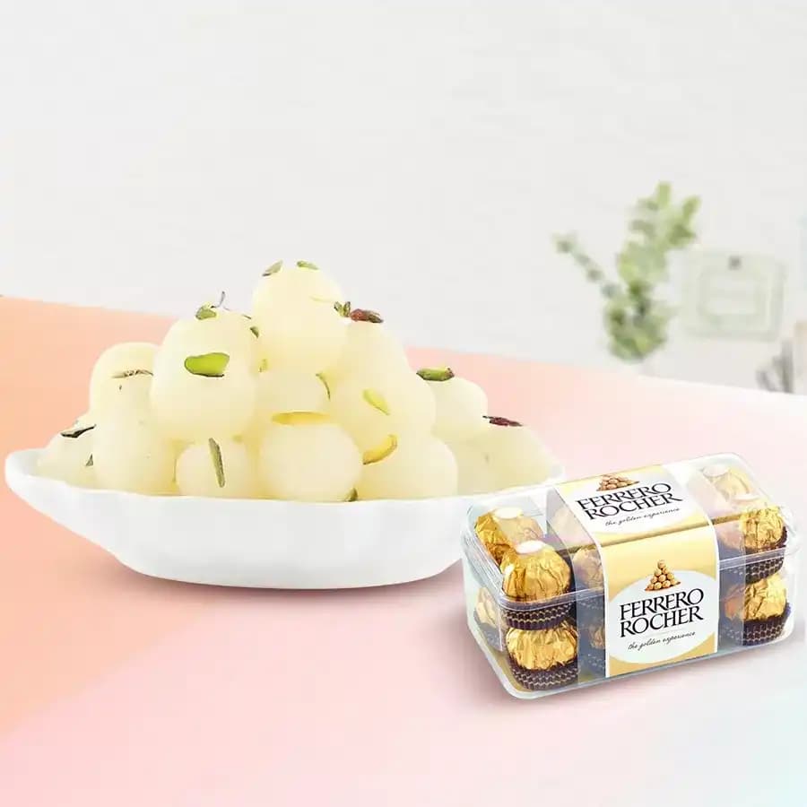 Rashbhari with 16pcs Ferrero Rocher