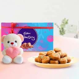 Mathura Peda with Teddy N Cadbury Celebration 1