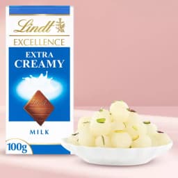 Rashbhari with Lindt Excellence Chocolate Bar 1