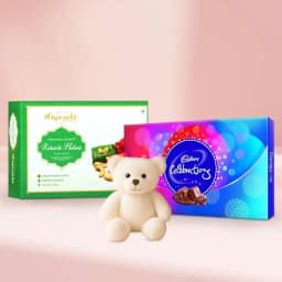 Karachi Halwa with Teddy N Cadbury Celebration 1