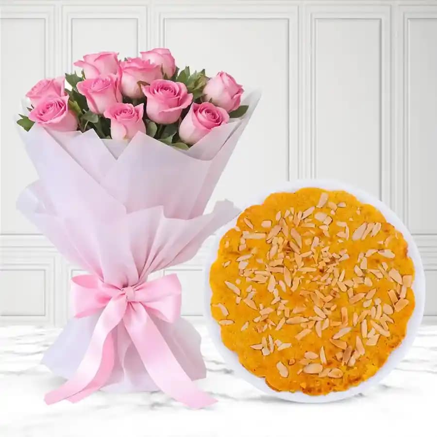 Almond Delights & Floral Elegance Set