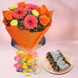Elegant Pista Pan & Seasonal Bloom Gift Set 1