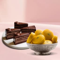 Saffron Nut Delight & Chocolate Indulgence 1