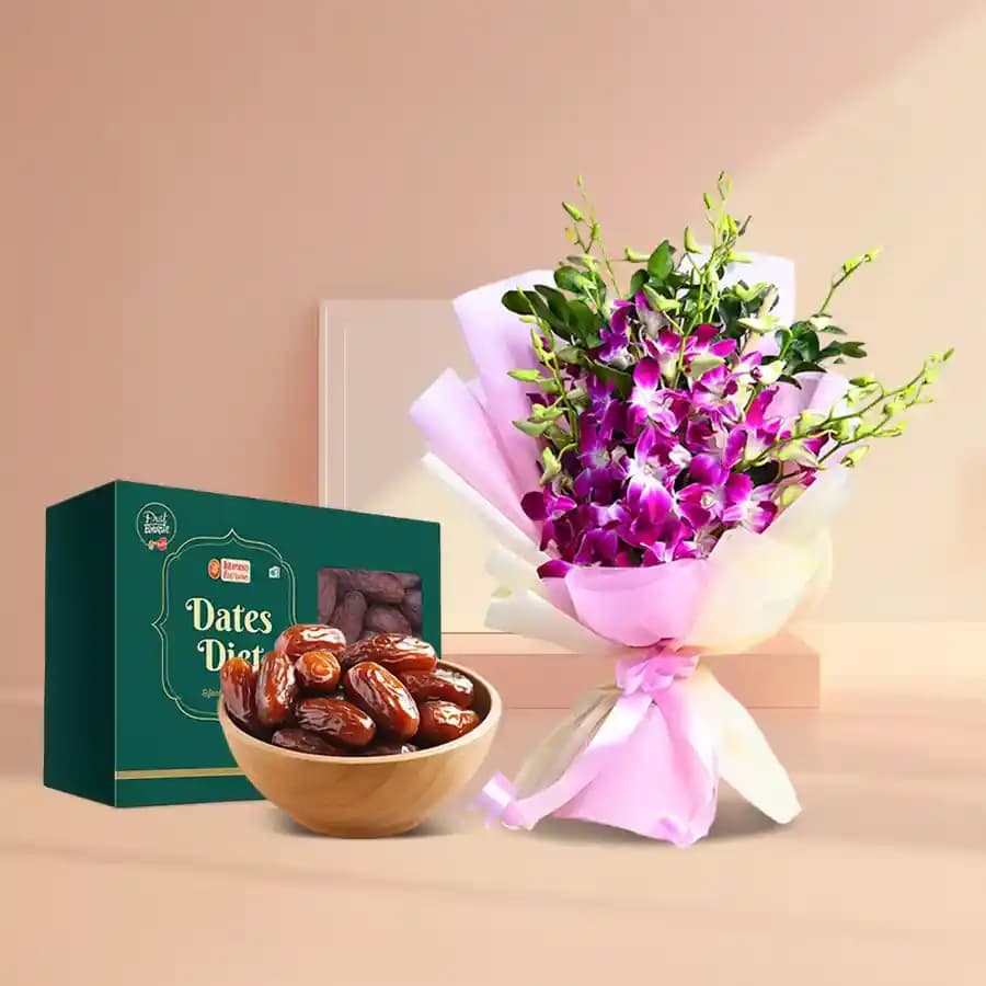 Orchid Serenity with Gourmet Dates