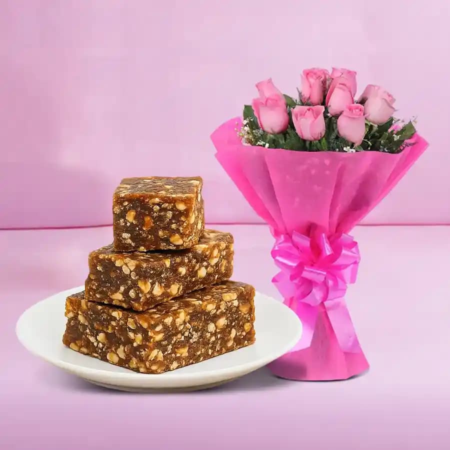 Sweet Delight with Pink Roses