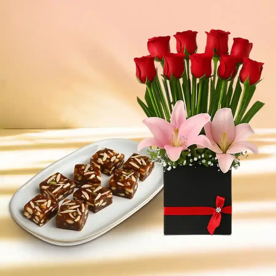 Sweet Treats & Floral Elegance Gift Set