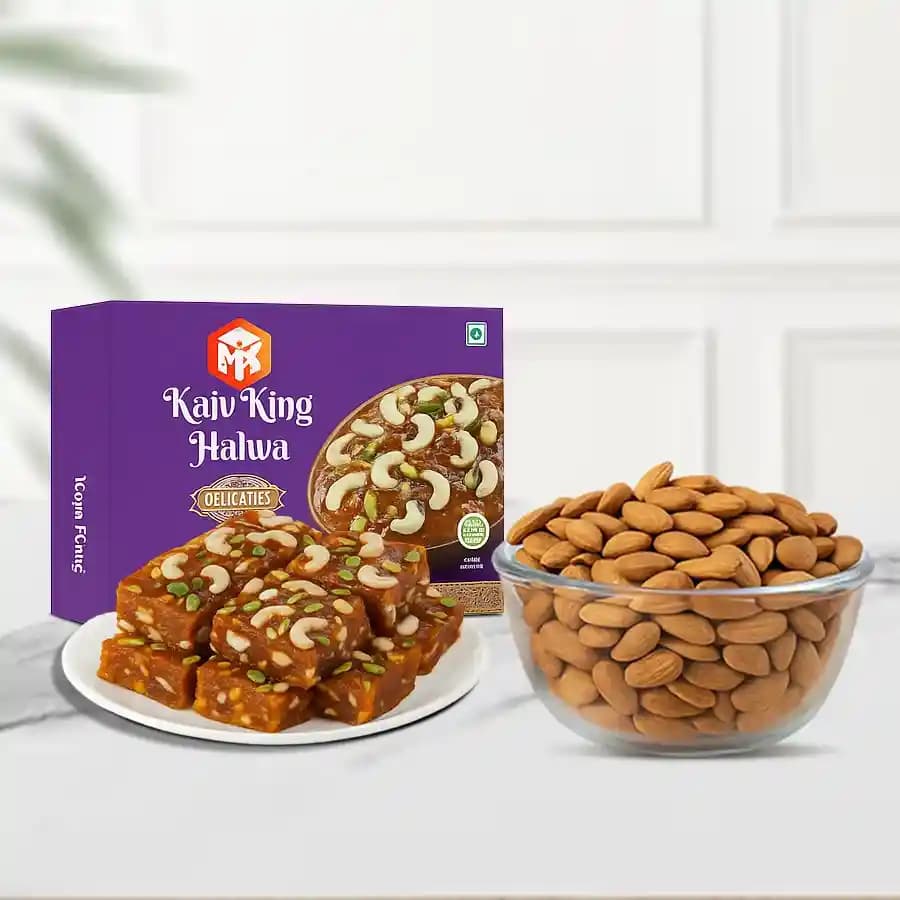 Gourmet Kaju Delight with Almond Pieces