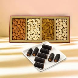 Kaju Choco Roll from Shree Mithai with Mixed Dry Fruits 1