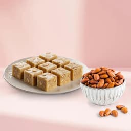 Royal Almond Treat from Shree Mithai with Crunchy Almonds 1