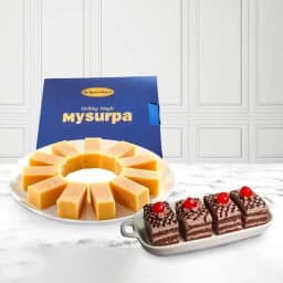 Mysurpa from Sri Krishna Sweets with Chocolate Pastry 1