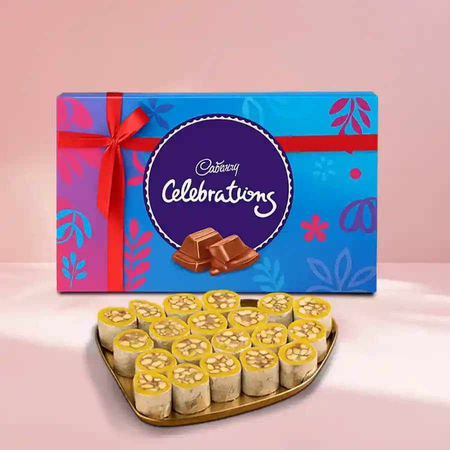 Dry Fruit Honey Dew from Adyar Ananda Bhawan with Cadbury Celebration