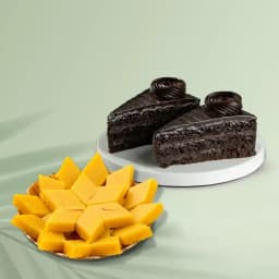 Badam Cake from Adyar Ananda Bhawan with Chocolate Pastry 1