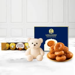 Badusha from G Pulla Reddy with Teddy N Ferrero Rocher 1