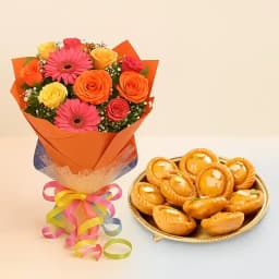 Suryakala from Dadus with Seasonal Flower Bouquet 1