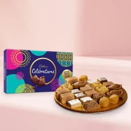 Assorted Sweets from G Pulla Reddy with Cadbury Celebration 1