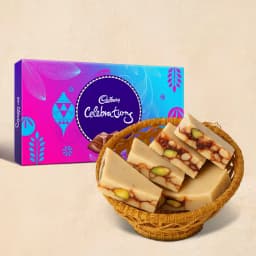 DryFruit Katli from G Pulla Reddy with Cadbury Celebration 1
