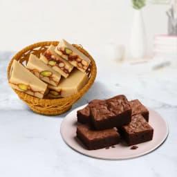 DryFruit Katli from G Pulla Reddy with Brownies 1