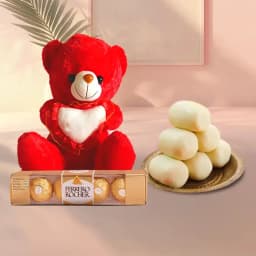 Palakova from Almond House with Teddy N Ferrero Rocher 1