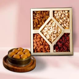 Bellam Sunni Laddu from Almond House with Assorted Dry Fruits 1