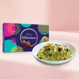 Decadent Dudhi Halwa with Cadbury Delight 1