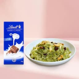 Delectable Dudhi Halwa with Premium Lindt Chocolate 1