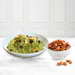 Indulgent Dudhi Halwa with Almond Delight 1