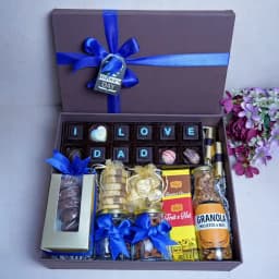 Fruity N Nutty Chocolate Delights Hamper 1
