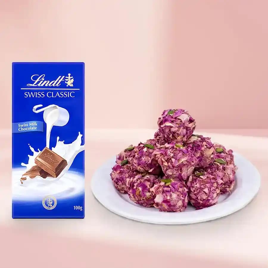 Luxurious Rose Almond Chocolate Delight